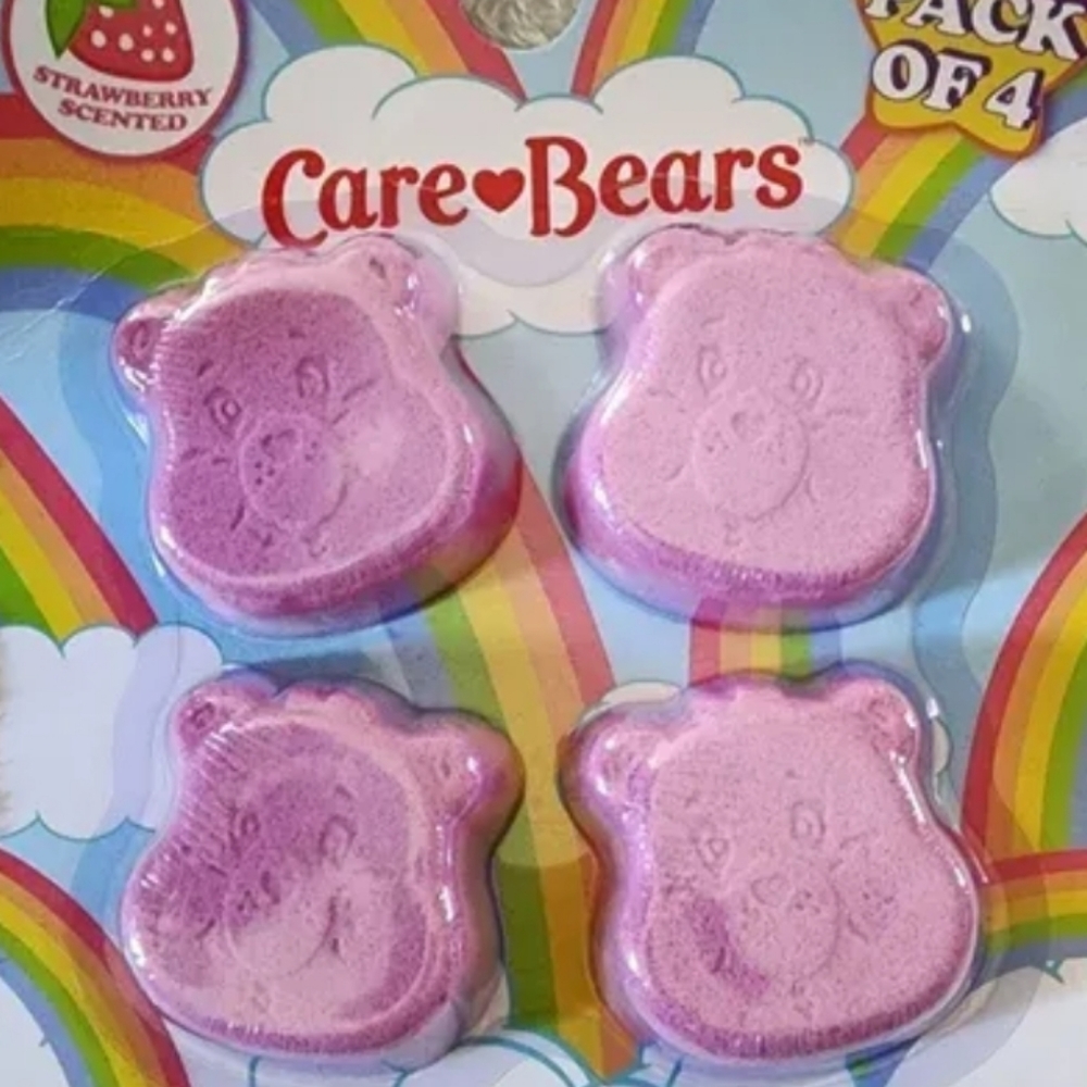 Care Bear DISCONTINUED Bath Bomb 4pk NWT